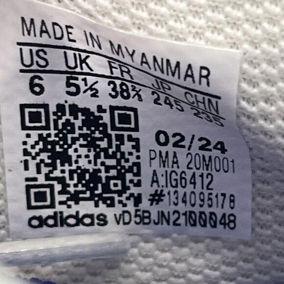 Adidas NEW Copa Pure 2 Club FG J Soccer Cleats White  Blue Solar Red Sz 6 Junior - Picture 11 of 12